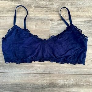 Aerie Superchill Modal Lace Trim Bralette